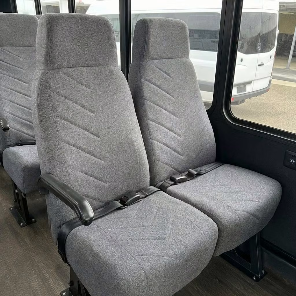 cedar falls 18 passenger minibus high back seats
