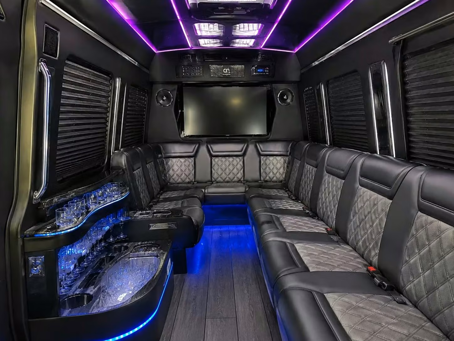 cedar falls full size 56 passenger charter buses for large cedar falls guest lists