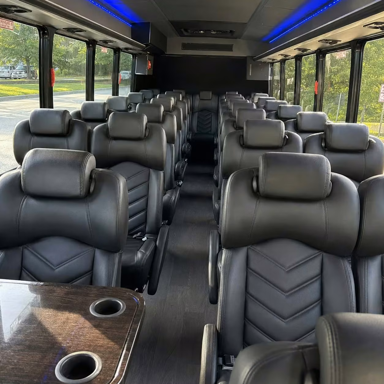 cedar falls minibus interior 1