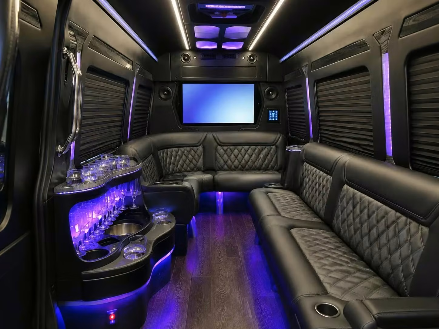 cedar falls party bus smart tvs