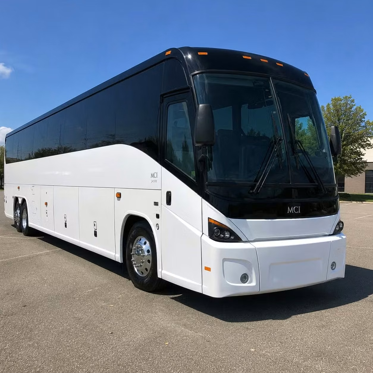 56 passenger charter bus