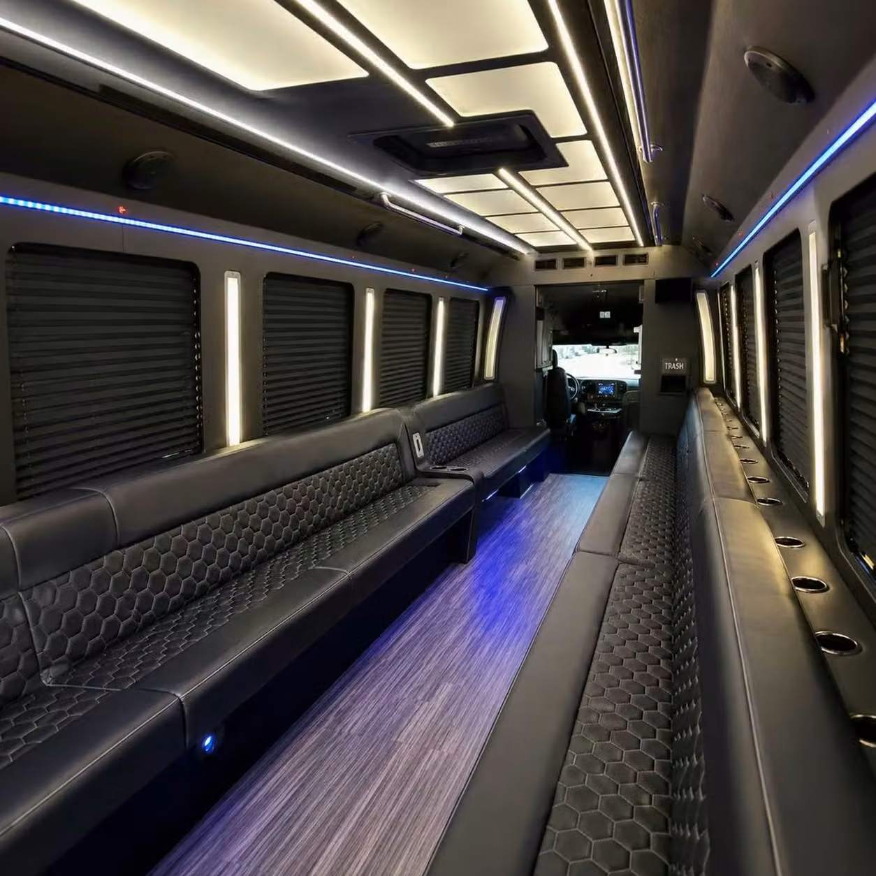 party bus interior